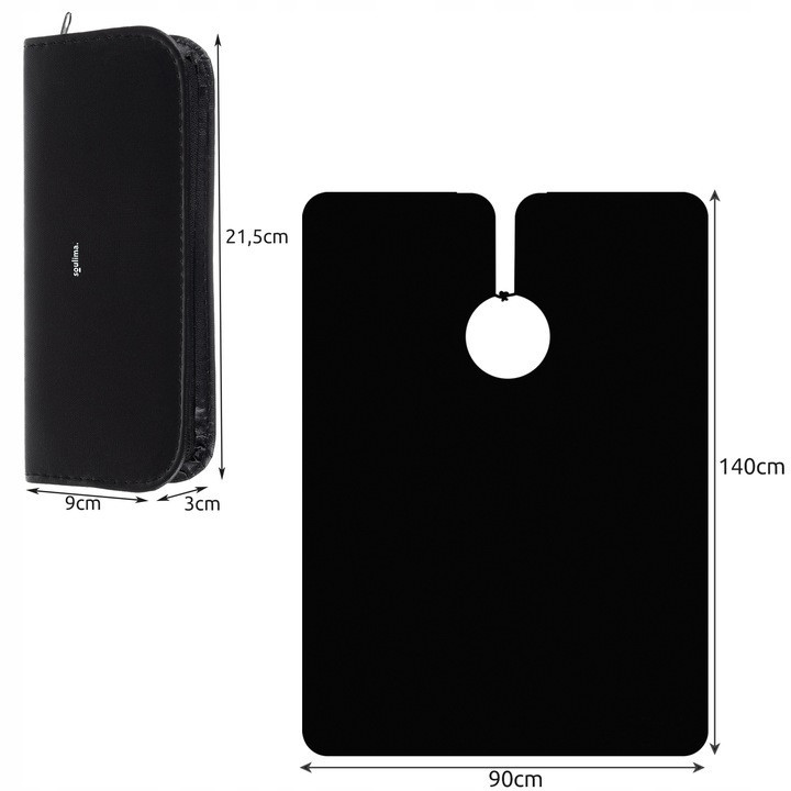 Ножиці перукарські 2 шт 7 елементів з аксесуарами та чохлом Soulima (18084) Нововолинськ - фото 9