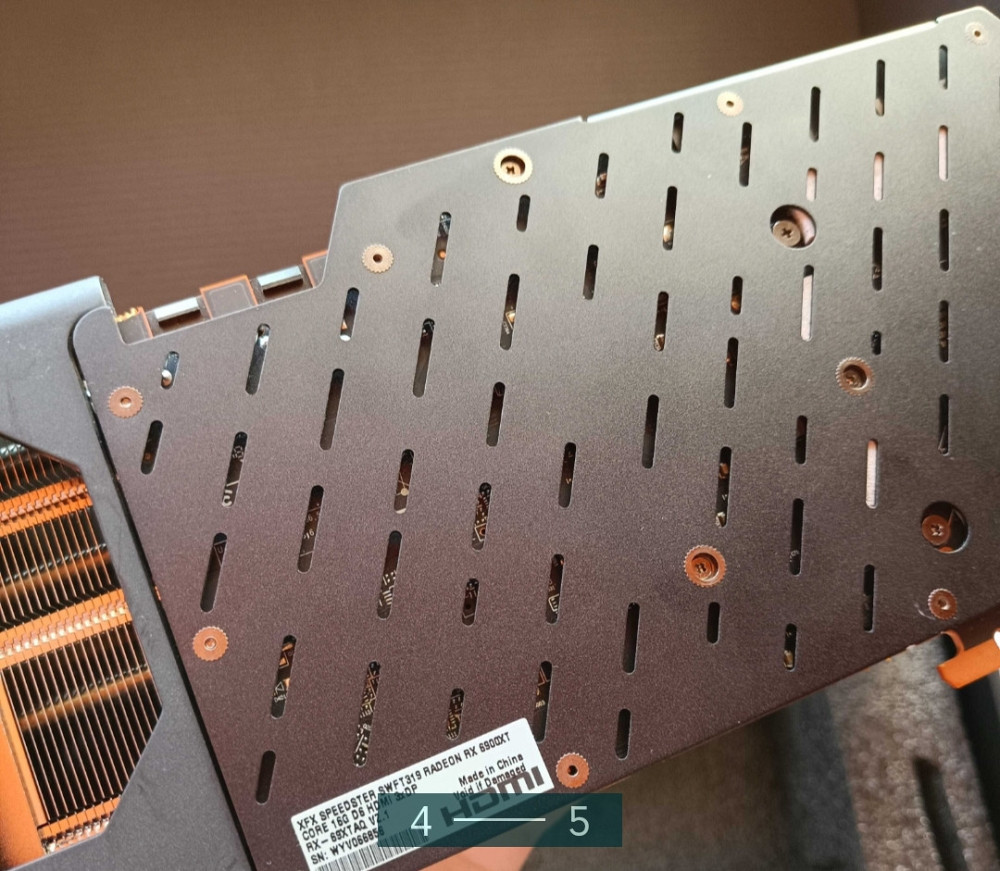 Видеокарта: XFX AMD RX 6900 XT Speedster SWFT 319 , 16Gb. 256 bit , PCI- E 4.0x 16. Киев - изображение 4