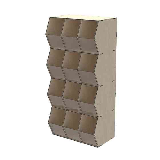 Диспенсер EKOSTAR для цукерок, снеків, горіхів, круп на 12 комірок Київ