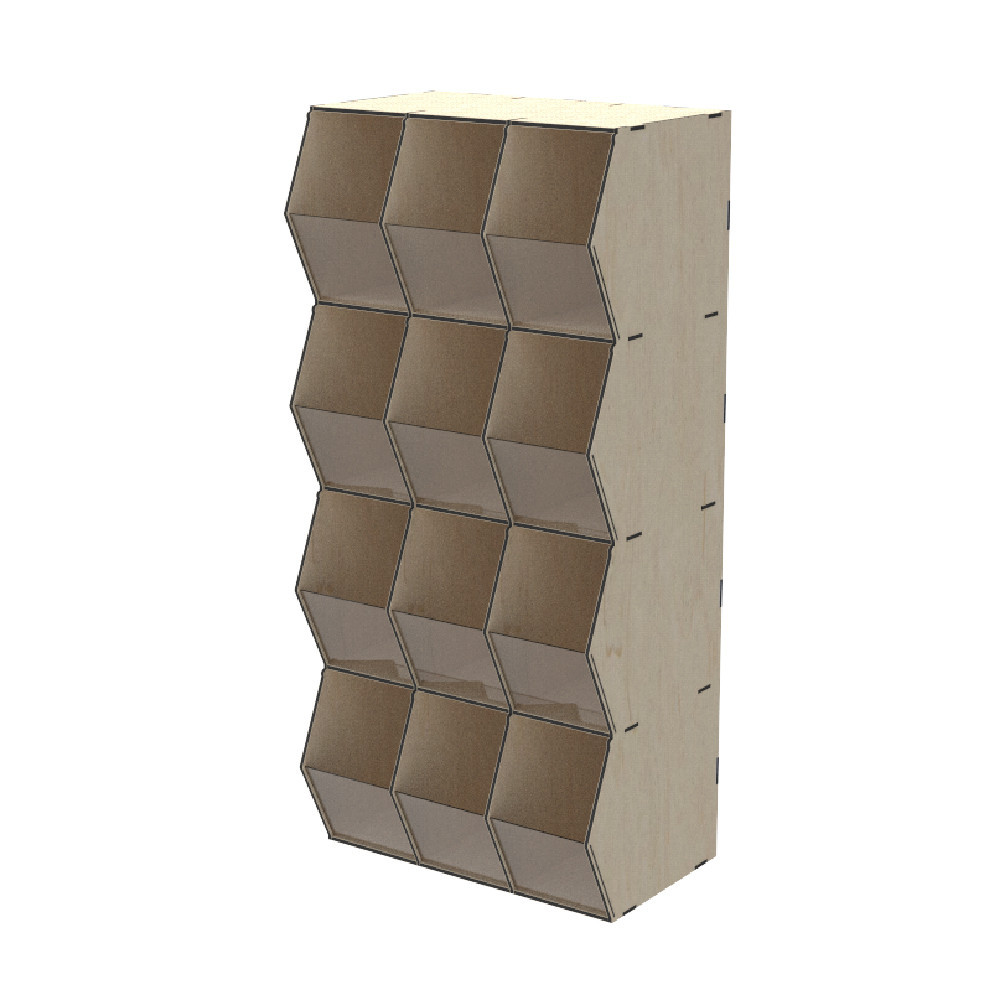 Диспенсер EKOSTAR для конфет, снеков, орехов, крупы на 12 ячеек Киев - изображение 2