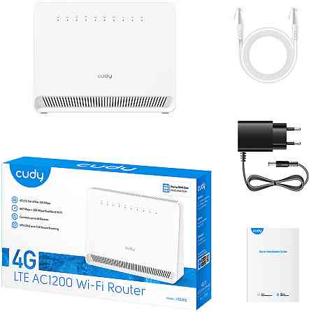 Маршрутизатор Cudy LT500E, AC1200 Wi-Fi 4G LTE-Cat4 Router Вінниця
