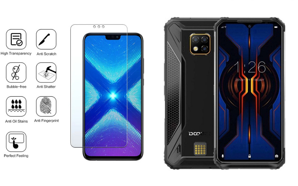 Защитное стекло NeoGlass для DOOGEE S95 Pro – ультрапрозрачное и устойчивое Киев - изображение 4