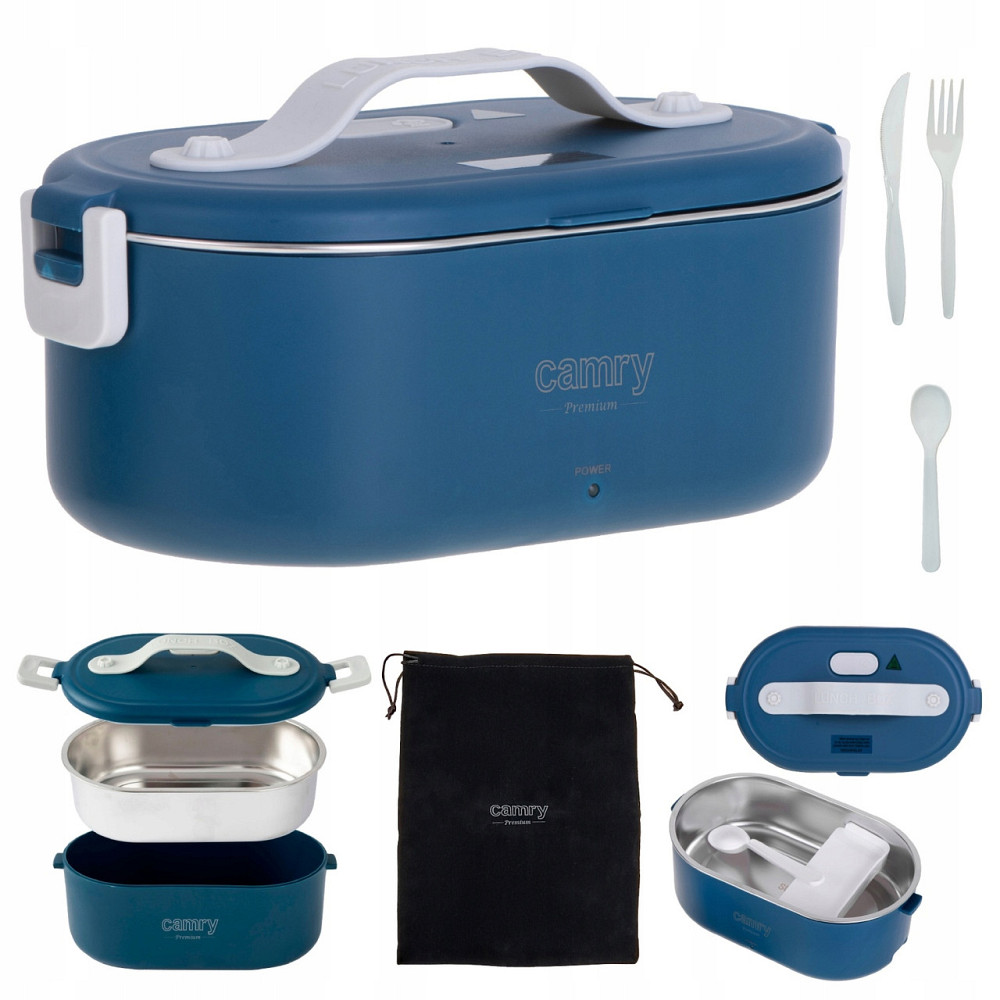 Контейнер ланч-бокс 800 мл для еды с подогревом + сумка Camry CR (4517) Нововолынск - изображение 1
