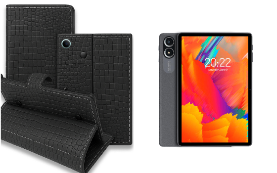 Книжка-трансформер для планшета Pritom Tab 15 lite, колір Black Krokodil Black Київ