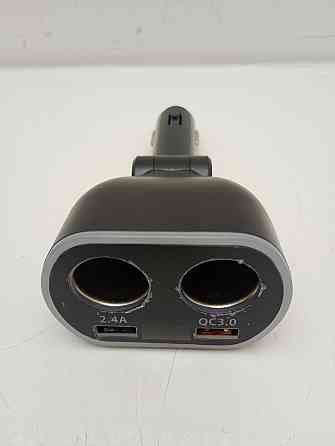 Автомобільна зарядка в прикурювач + розгалужувач прикурювача з Quick Charge Луцк