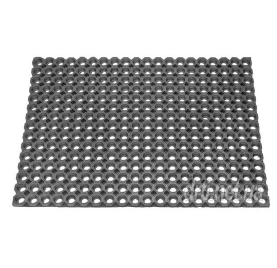 Килимок гума Соти 60*78,5*2,4см К-36 чорний ДУБНО Житомир