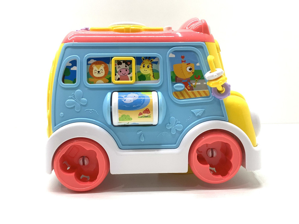 Музичний автобус TK Group українське озвучування казки пісні вірші сортер Блакитний (10891) Чернигов - изображение 7