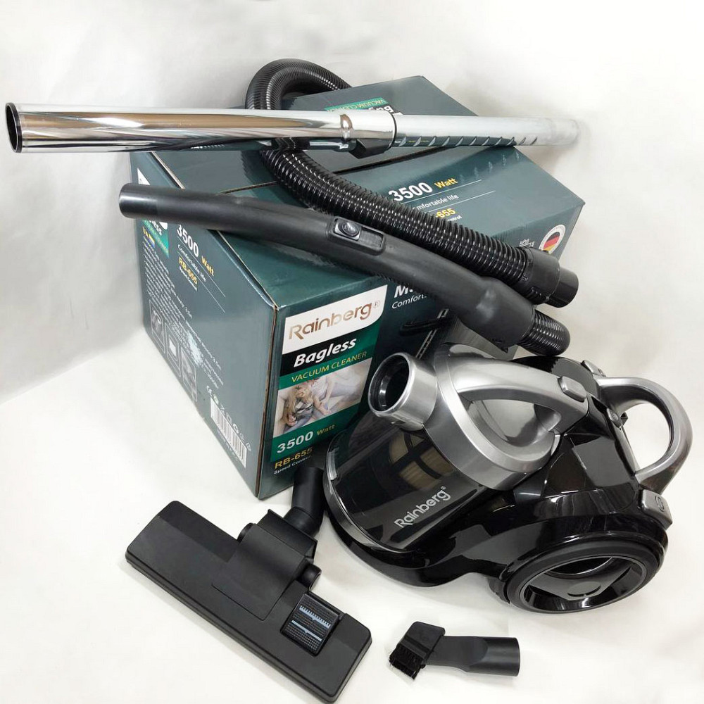 Мультициклонний пилосос з контейнером Rainberg, Пилосос з хорошим всмоктуванням для паркету BZ-68 Львів - фото 19