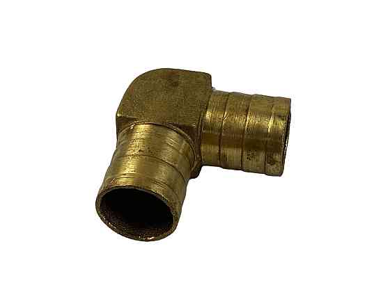 Перехідник шлангів обігрівача (D 20х20) латунь (кут) Мукачево