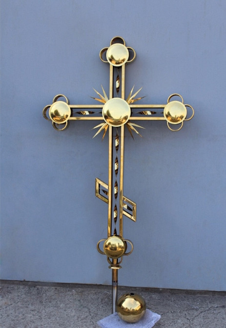 Хрест на купол Церкви Київ - фото 2