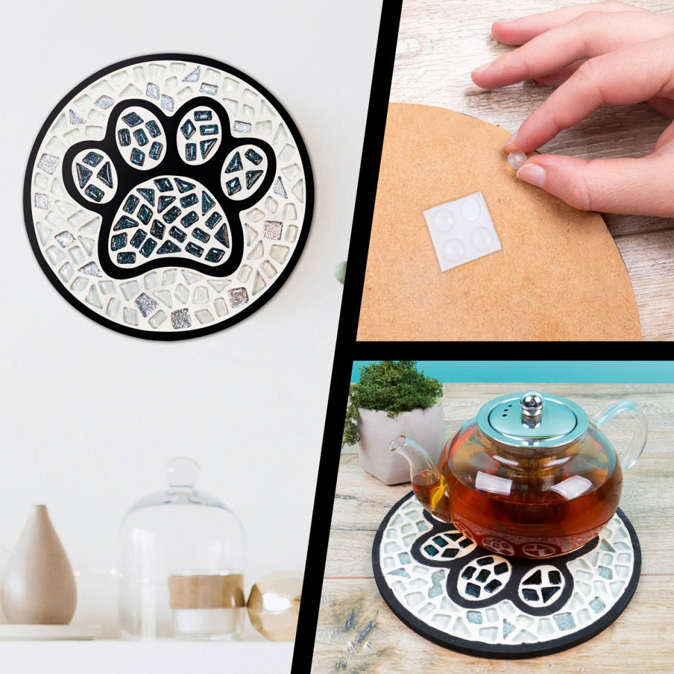 Набор для творчества стеклянная мозаика 