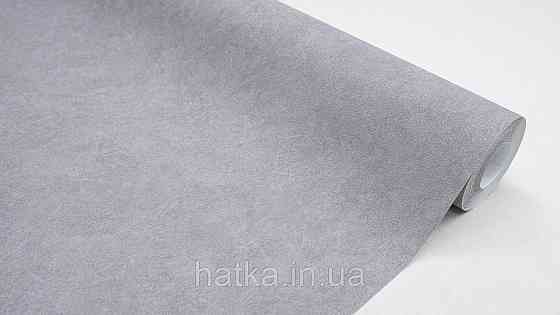Шпалери метрові вінілові на флізеліні Sintra Structure однотонні без структури матові сірі 520352 Київ