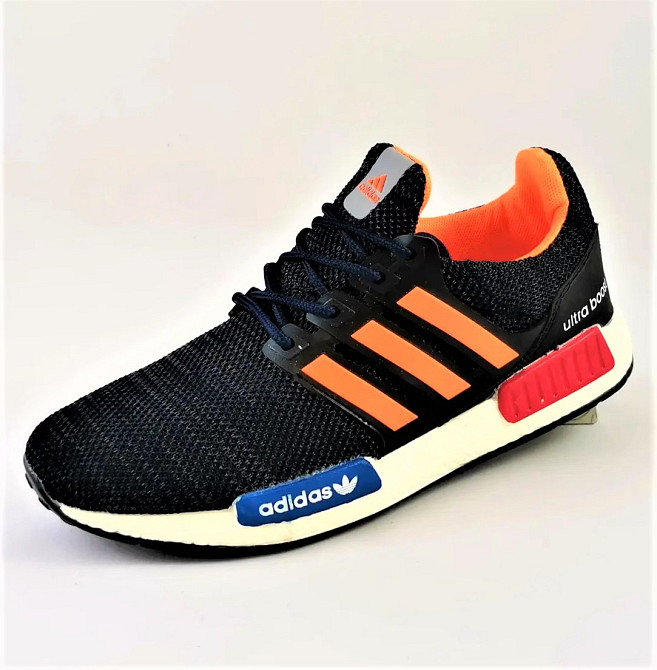 Кроссовки Adidas Мужские Чёрные Адидас Синие (размеры: 40,41) Видео Обзор Днепр - изображение 5