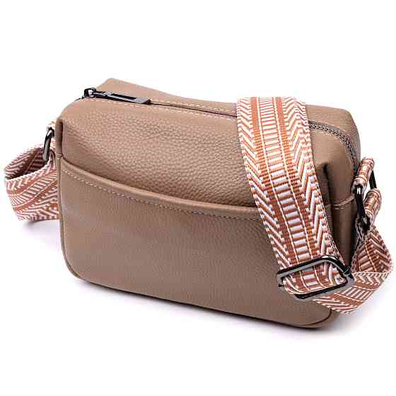 Невелика сумка на одне відділення для стильних жінок із натуральної шкіри (Vintage) Київ