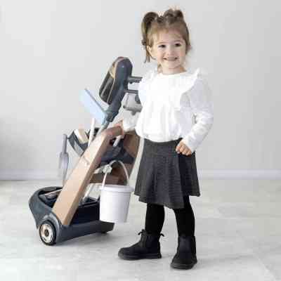 Ігровий набір Smoby Вiзок для прибирания Ровента з ручним пилососом та аксесуарами (7600330326) Вінниця