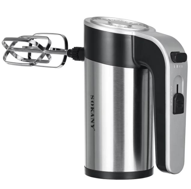 Міксер стаціонарний Sokany 4 л, 1000 Вт, 5 швидкостей Київ - фото 10