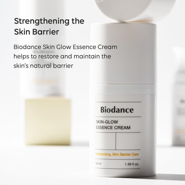 Зволожувальний крем для обличчя з керамідами Skin-Glow Essence Cream Biodance 50 мл Київ - фото 2