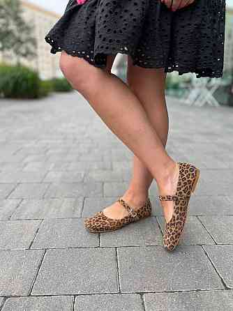 Zemira Балетки жіночі ZEMIRA леопард натуральна замша 36р. (5511) Коломия