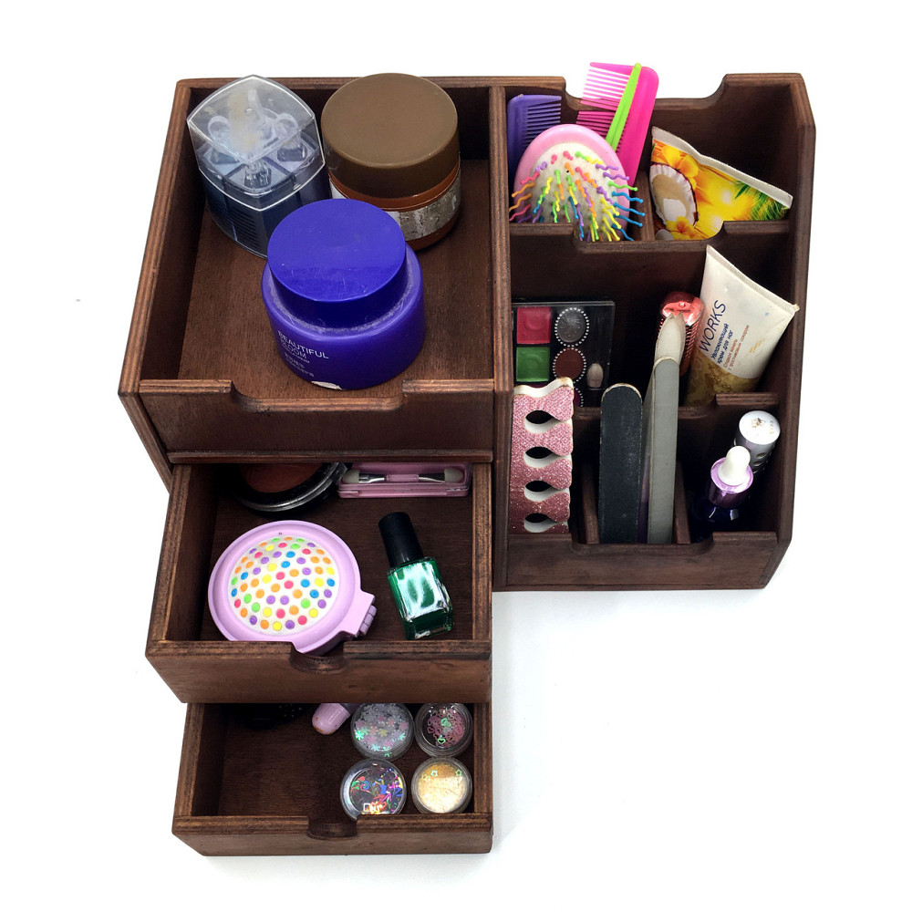 Органайзер для косметики "Сивалі" капучино Миколаїв - фото 5