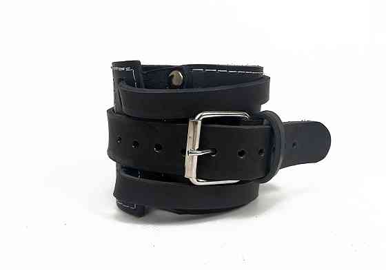 EasyFit Манжета EasyFit F8 чорна для тяги на тренажері (шкіра) Київ