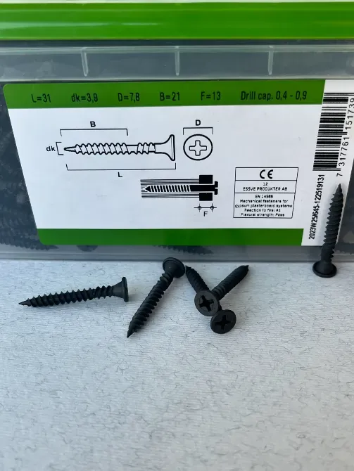 Свморіз комбі Essve 550133 3.9*31 мм для гіпсокартону, 1000шт Київ - фото 4