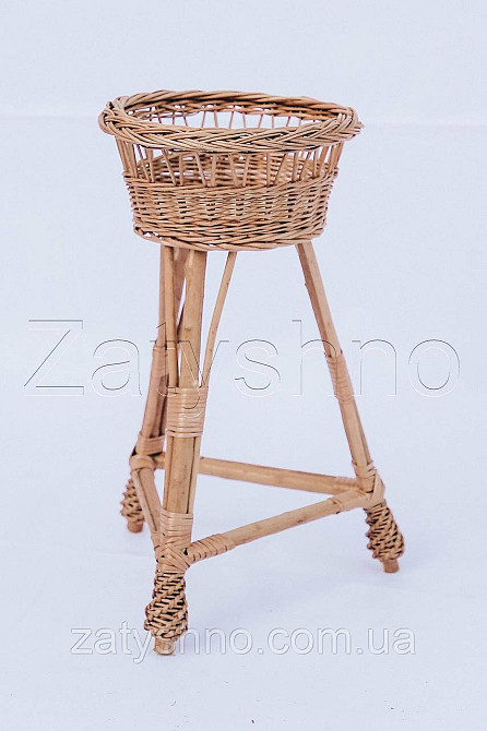 Підставка під квіти плетена Київ - фото 3