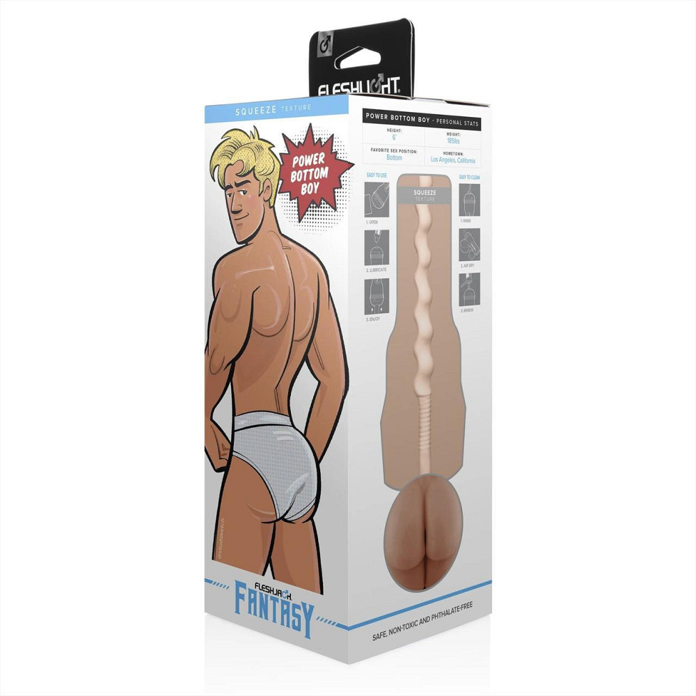 Мастурбатор Fleshjack Power Bottom Sex Aura Київ - фото 6