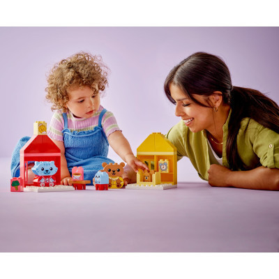 Конструктор LEGO DUPLO My First Повседневные процедуры: Время ужина и сна 28 деталей (10414) Винница - изображение 8