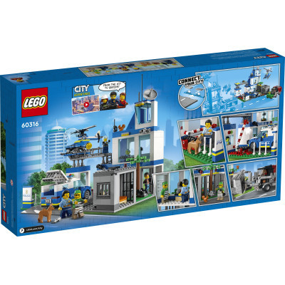 Конструктор LEGO City Полицейский участок 668 деталей (60316) Винница - изображение 8