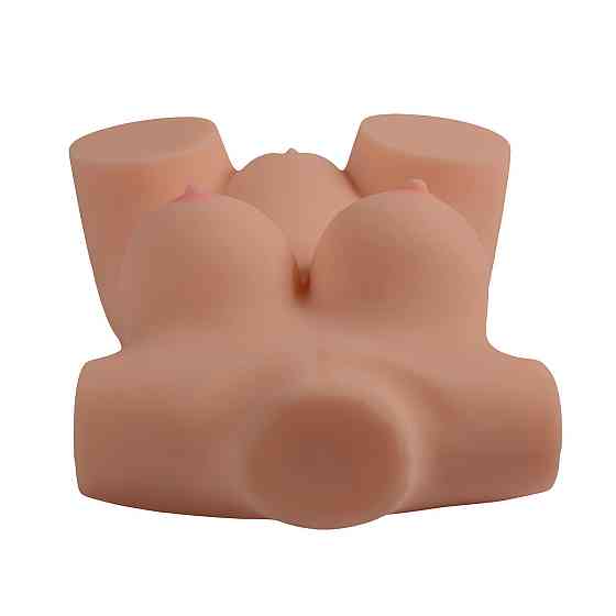Реалистичное тело-торс Anica Solid Silicone Sexy Doll   L анус-вагина без вибрации телесный Sex Aura Киев