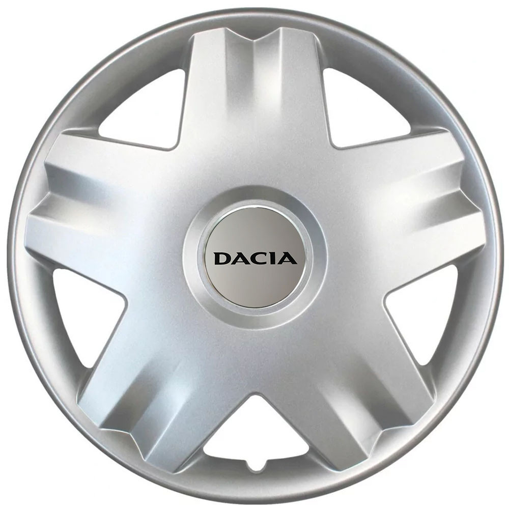 Автомобільні модельні ковпаки R14 Dacia 213 4шт, SJS, сріблясті Київ - фото 1