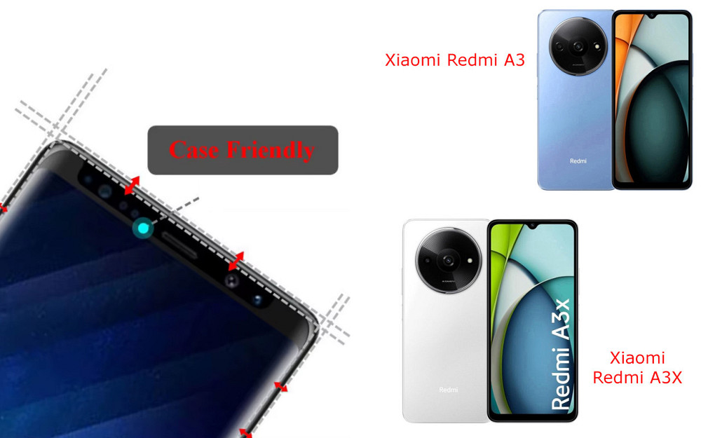 Защитное стекло HyperGlass Pro для Xiaomi Redmi A3, Redmi A3X – максимальная чувствительность и защита Киев - изображение 4