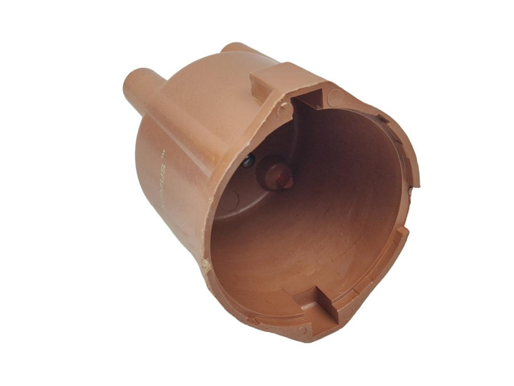 Крышка 2101-2107, 2121 (крышка распределителя зажигания коричневая) трамблера Мукачево - изображение 1