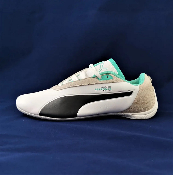 Кросівки Puma for AMG Білі Чоловічі Пума (розміри: 41,42,43,44,45) Відео Огляд Дніпро - фото 4