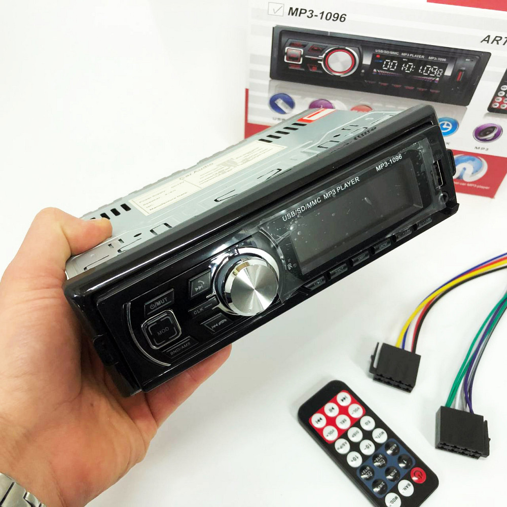 Автомобільні мультимедіа системи MP3-1096, Магнітола для автомобіля з Bluetooth, Авто магнітофони ZP-25 Львів - фото 12