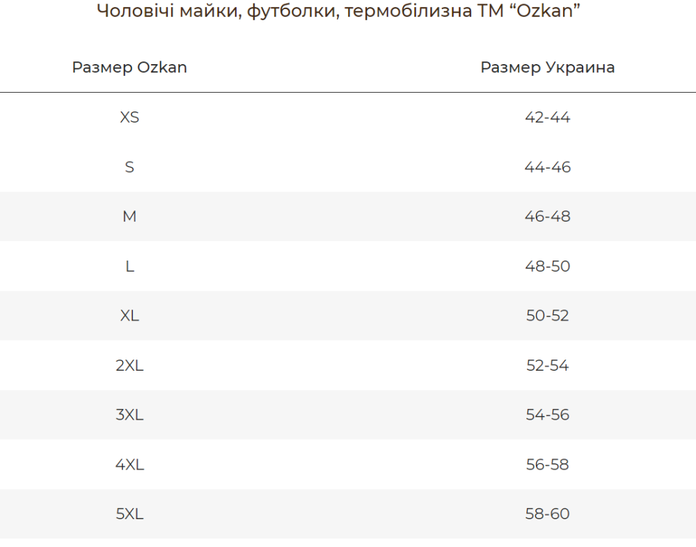 Чоловіча термокофта Ozkan 11317 XXL Київ - фото 2