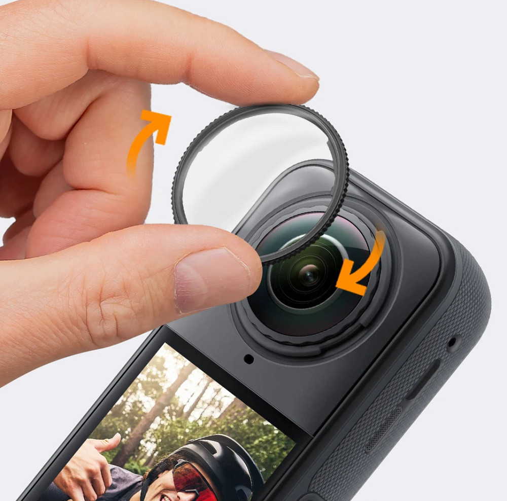 Скло захисне Insta360 X5 полікарбонат AC Prof X5-10 Київ - фото 3