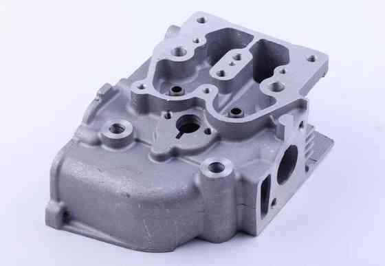 Головка блока голая Зубр (под 3 болта) - мотоблок 186F Мукачево