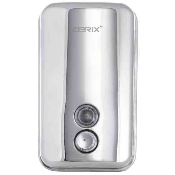 Дозатор для жидкого мыла 800 мл Zerix D-800-SUS настенный нерж. сталь (ZX3246) Киев