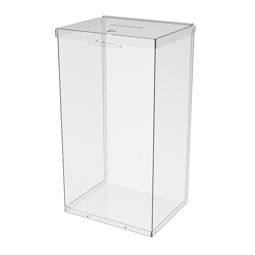 Ящик EKOSTAR с замком для пожертвований и сбора денег 250x200x460. Объем 23 литров Киев - изображение 2