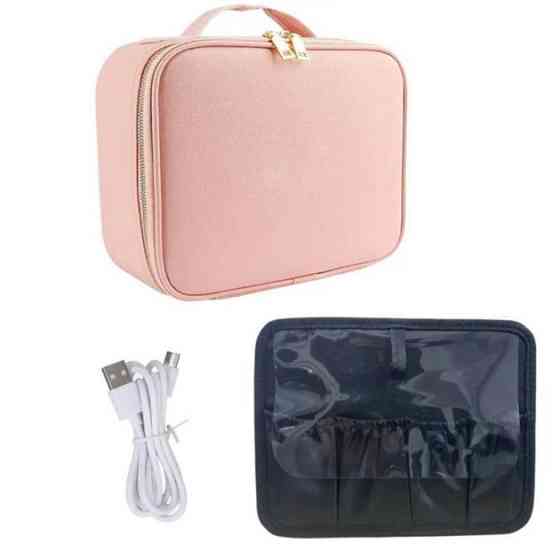 Органайзер-косметичка для відряджень, Дорожня косметичка зі світлодіодним підсвічуванням VC-21 Львів