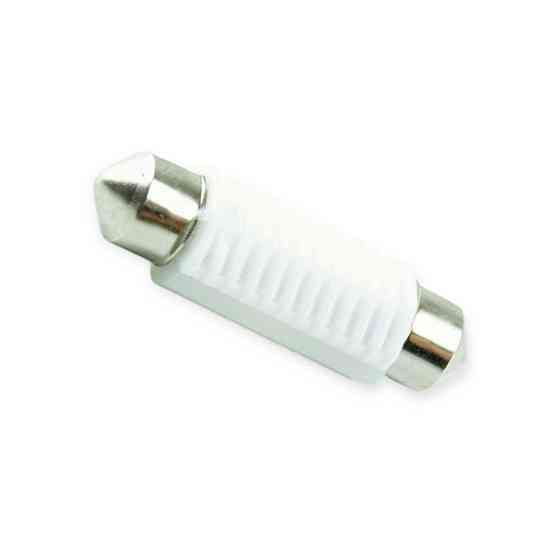 Автоламп AC лазер. 12-10 біла 2*3030 39мм 5000K кераміка світлодіодна обманка Мукачево