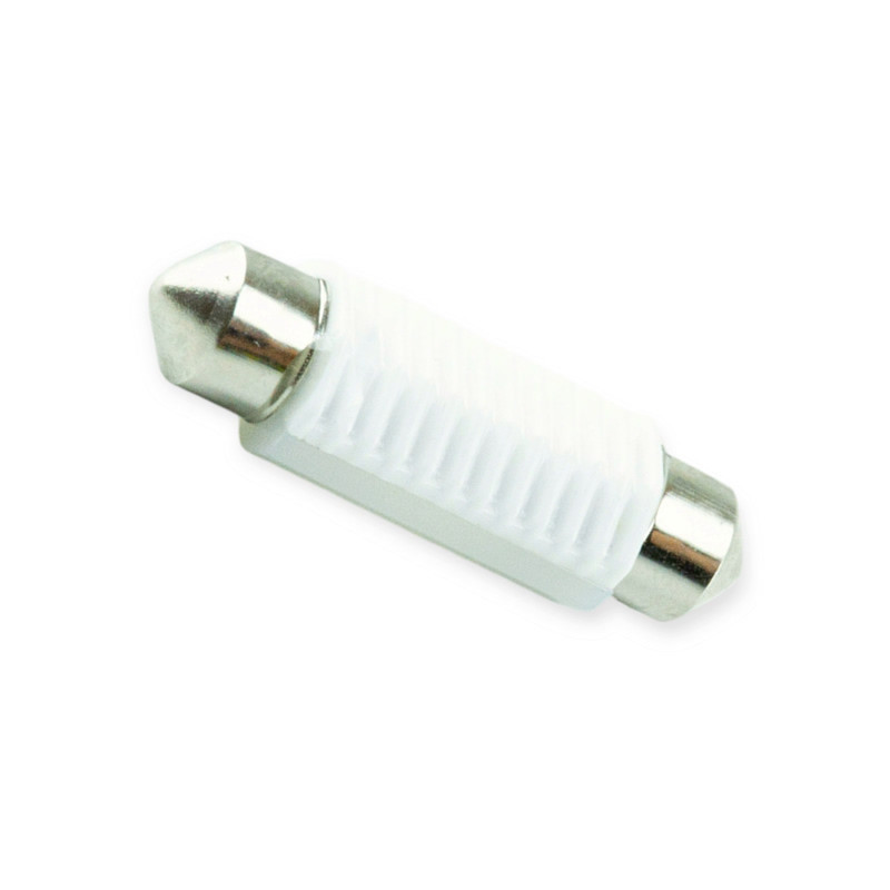 Автолампа AC лазер. 12-10 белая 2*3030 39мм 5000K керамика обманка светодиодная Мукачево - изображение 1