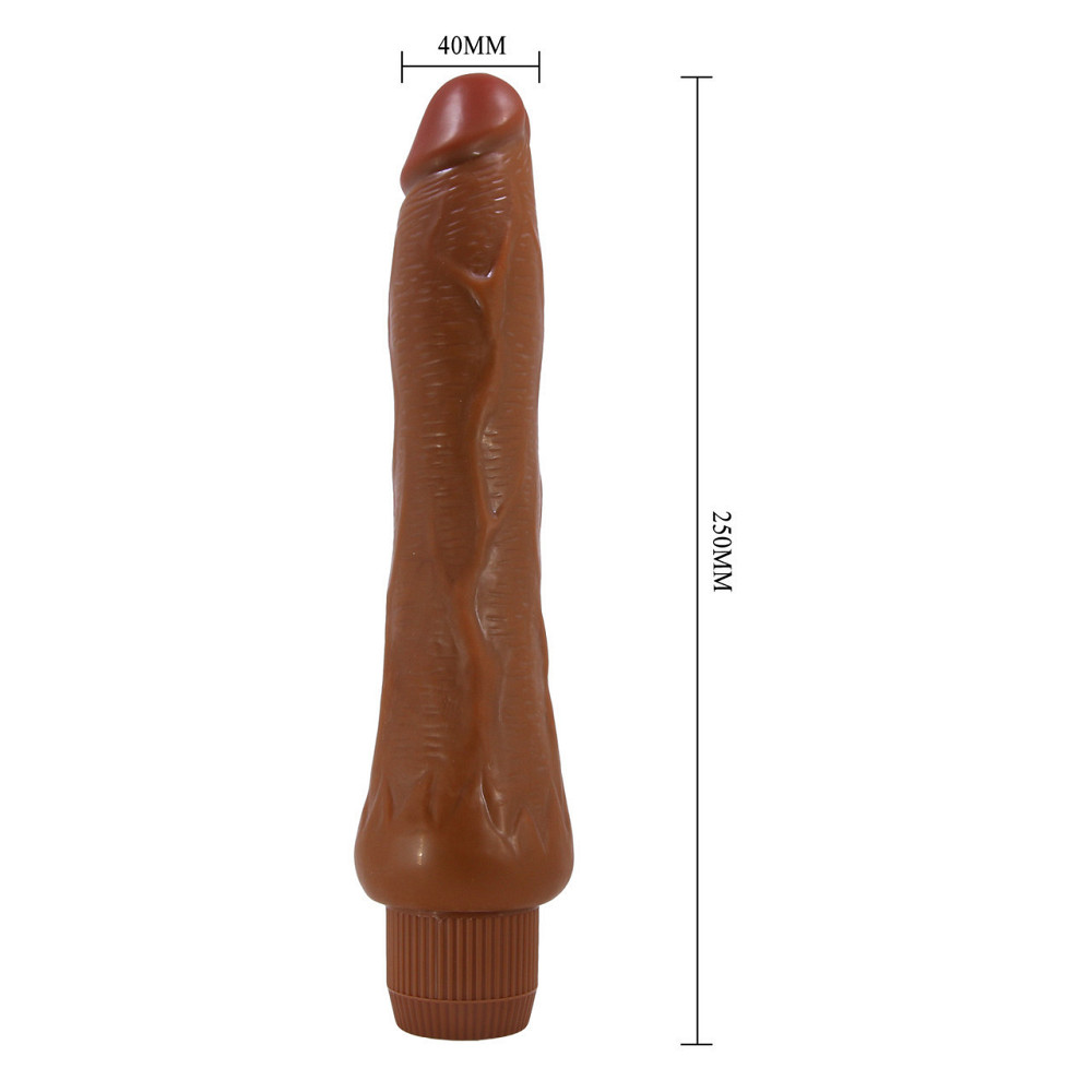 Вібратор - Barbara Dryad Vibrator 9,8" Brown Sex Aura Київ - фото 7