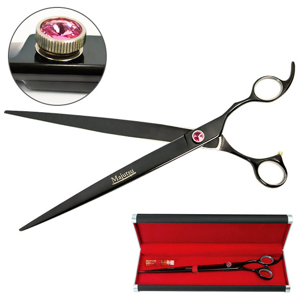 Davis Majutsu Titanium Straight ДЕВІС МАЙЖИТЦУ ТІТАНІУМ прямі ножиці для стрижки собак Київ - фото 1