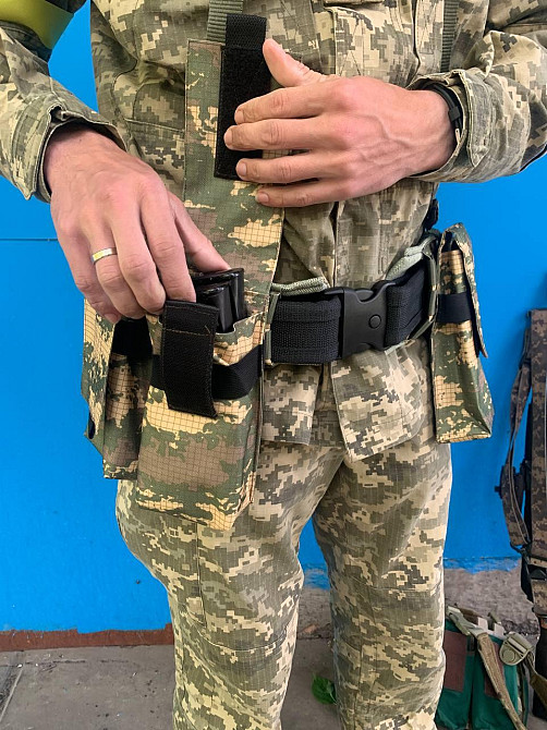 Військовий підсумок під РПК на 2 магазини Піксель,Тактичний підсумок для магазинів, Сумка-підсумок п Днепр - изображение 6