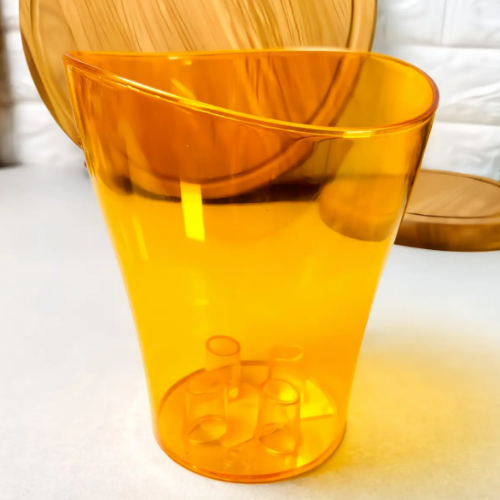 Вазон Ніка для орхідей 16*19см бурштиновий Алеана Житомир - фото 3