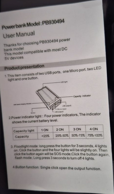 Паурбанк на 10000 мАh. Київ - фото 1