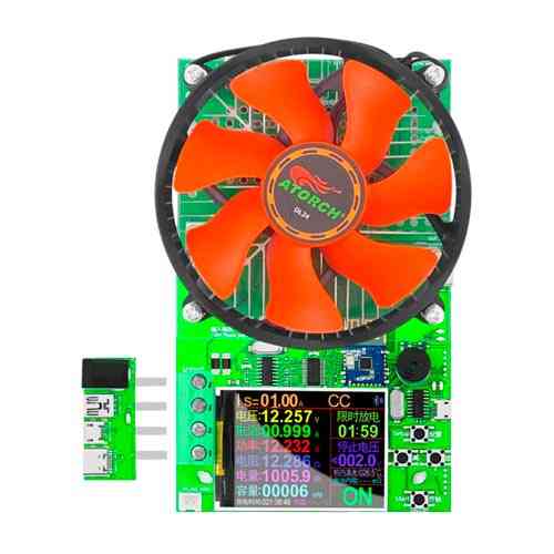 Тестер USB Atorch DL24 с Bluetooth для проверки тока и напряжения Киев