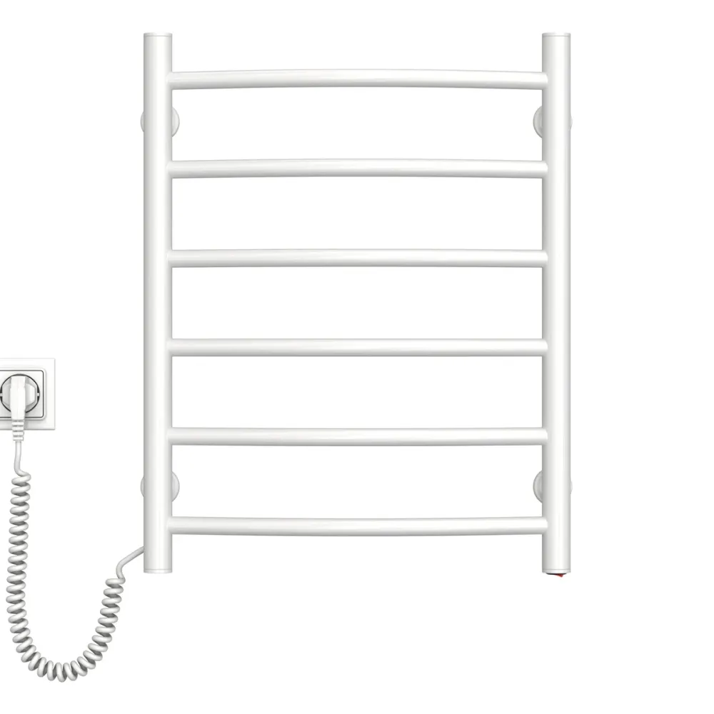 Полотенцесушитель электрический NAVIN Камелия 480х600 левый (белый) 12-007130-4860 Киев - изображение 2